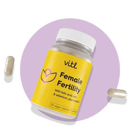 Female Fertility bottle